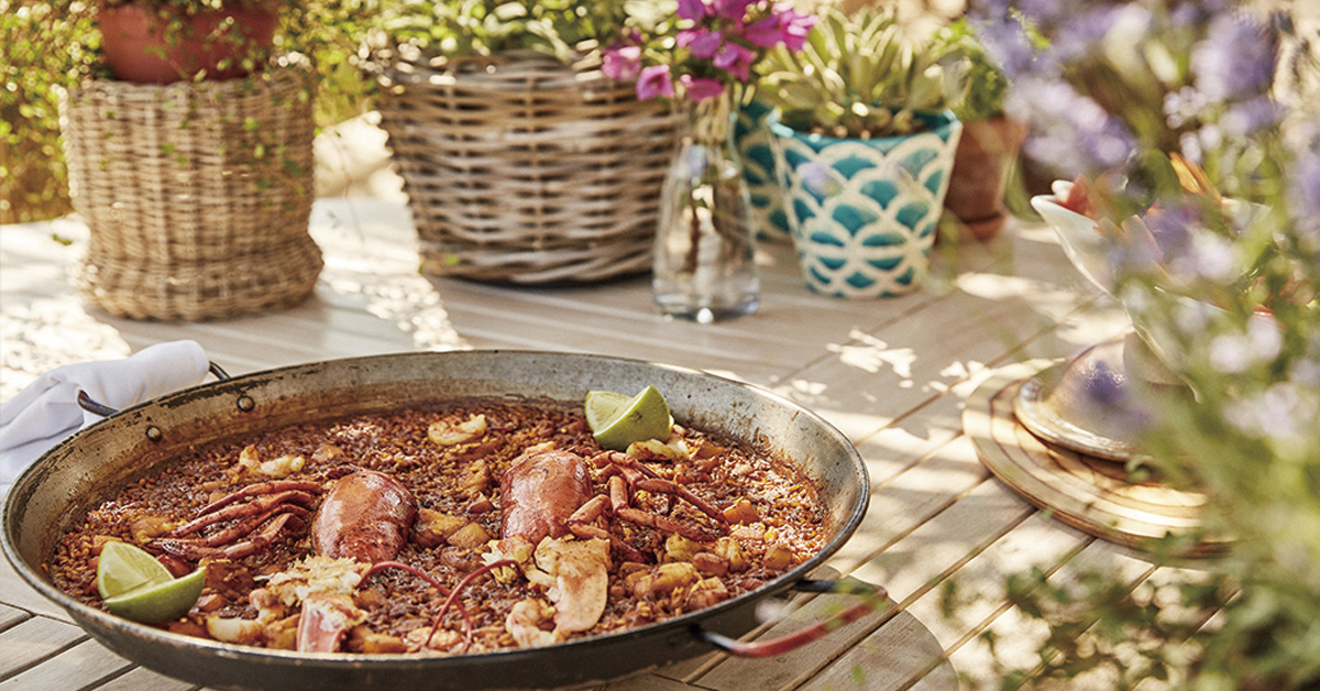 nobu chambao by the beach paella